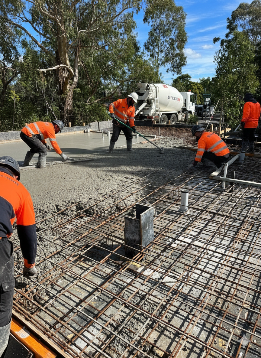 New Build Foundation Piling